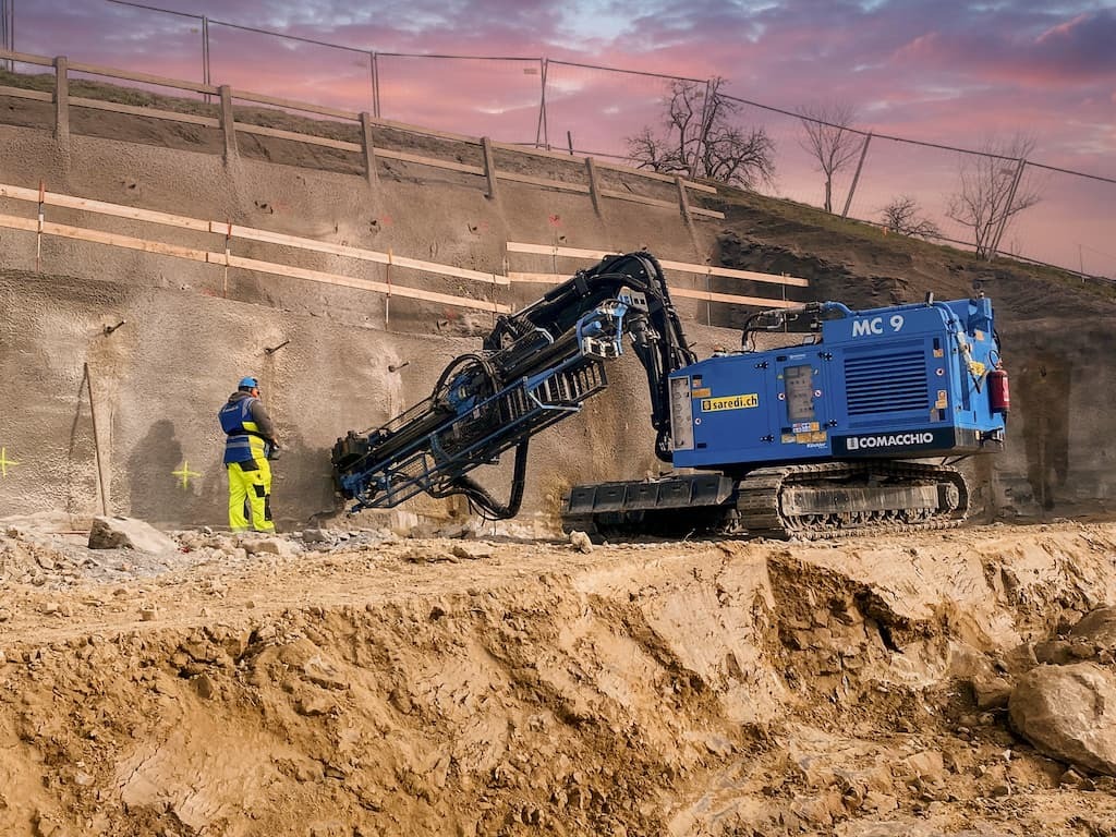 Job als Grundbauer im Spezialtiefbau bei Saredi in Kuessnacht